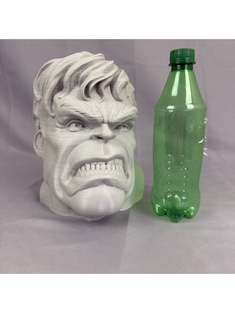 Incredible Hulk Bust Headphones Stand Raw 3D Printed Headset Holder Marvel